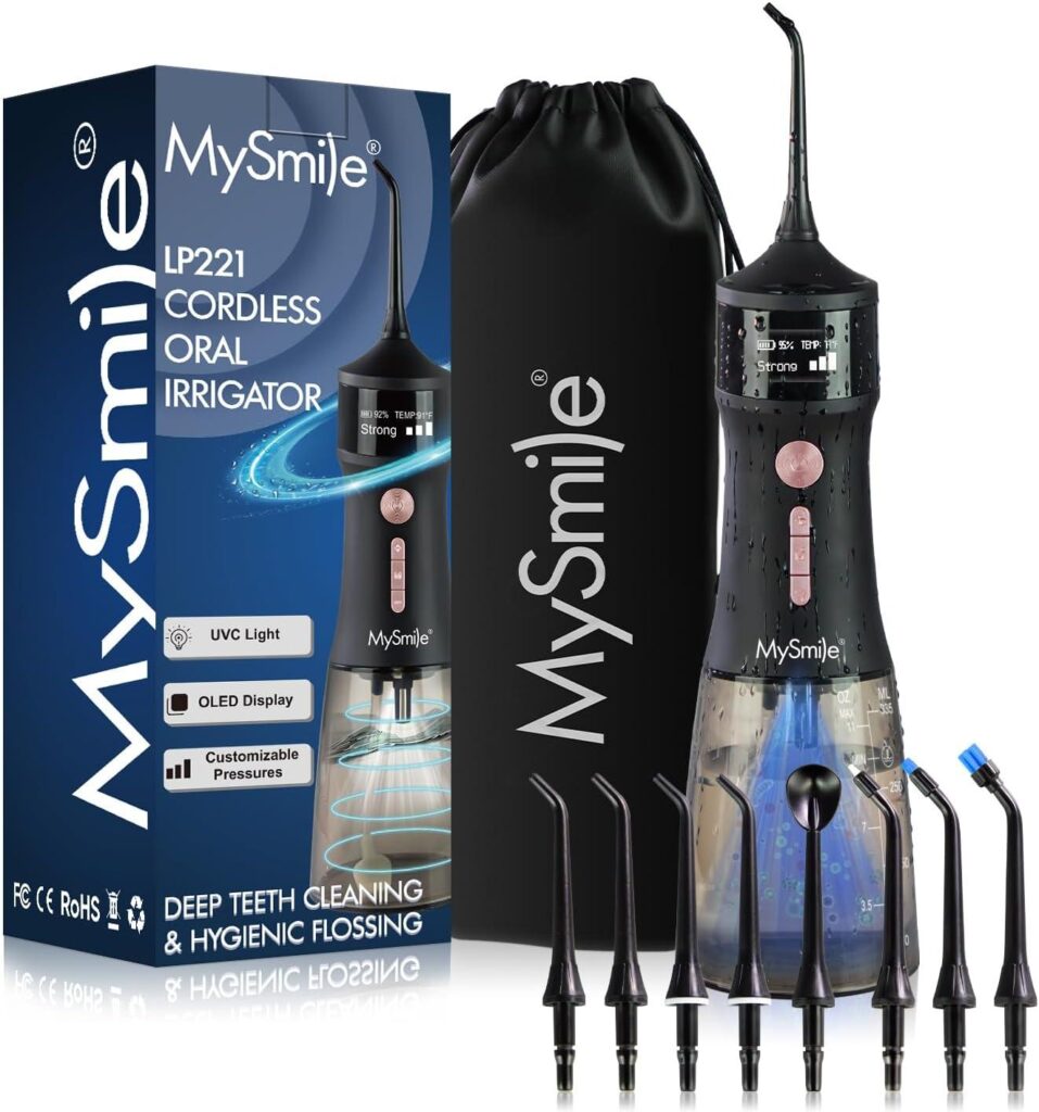 Best Water Flosser – MySmile LP221 Cordless Water Flossers Review