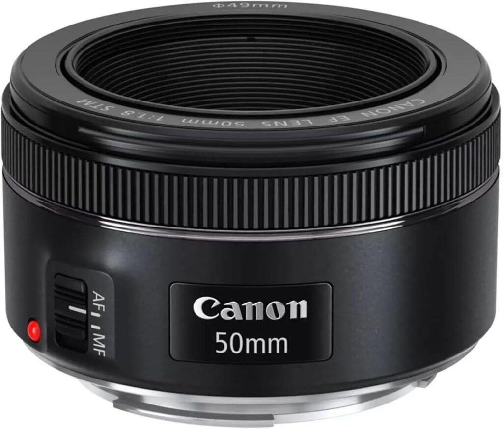 Best Camera Lens – Canon EF 50mm f/1.8 STM Lens, Black Review