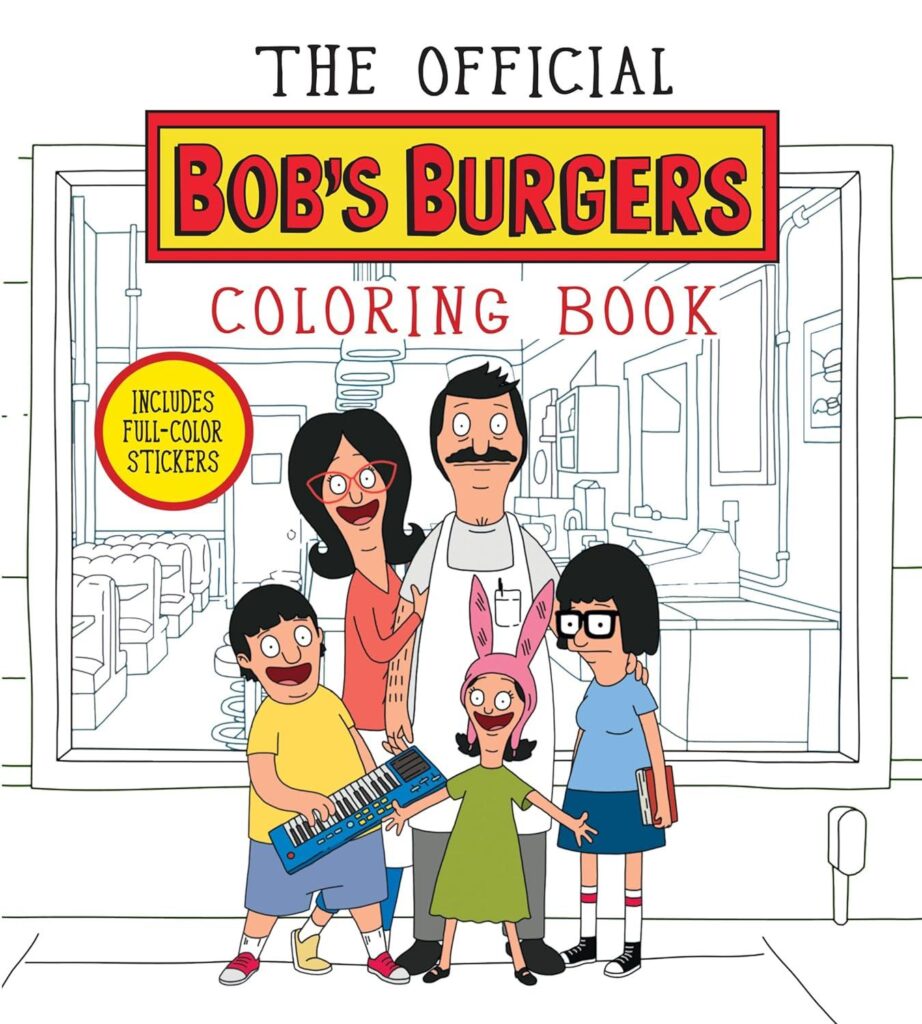Best Humorous Coloring Book – The Official Bob’s Burgers Review