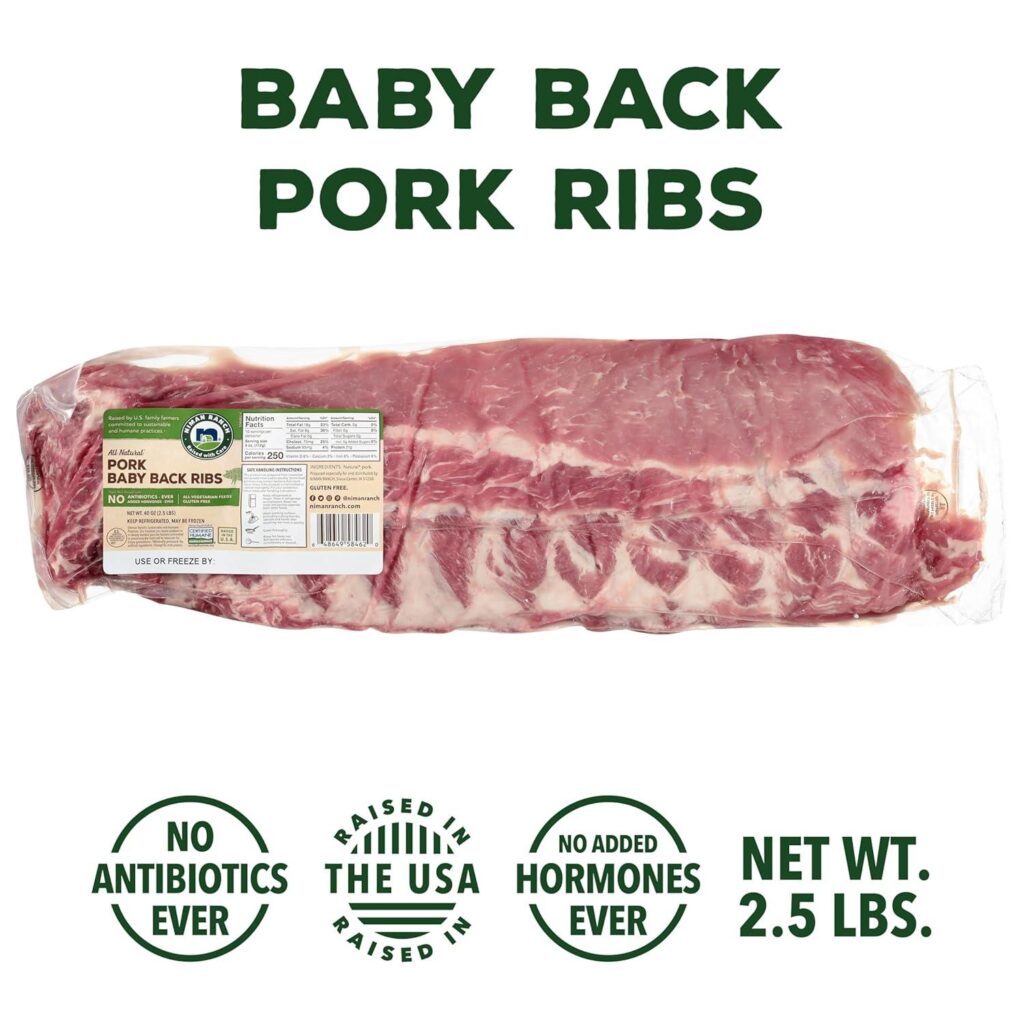 Best Pork Ribs – Niman Ranch, Pork Baby Full Slab Back Ribs Review