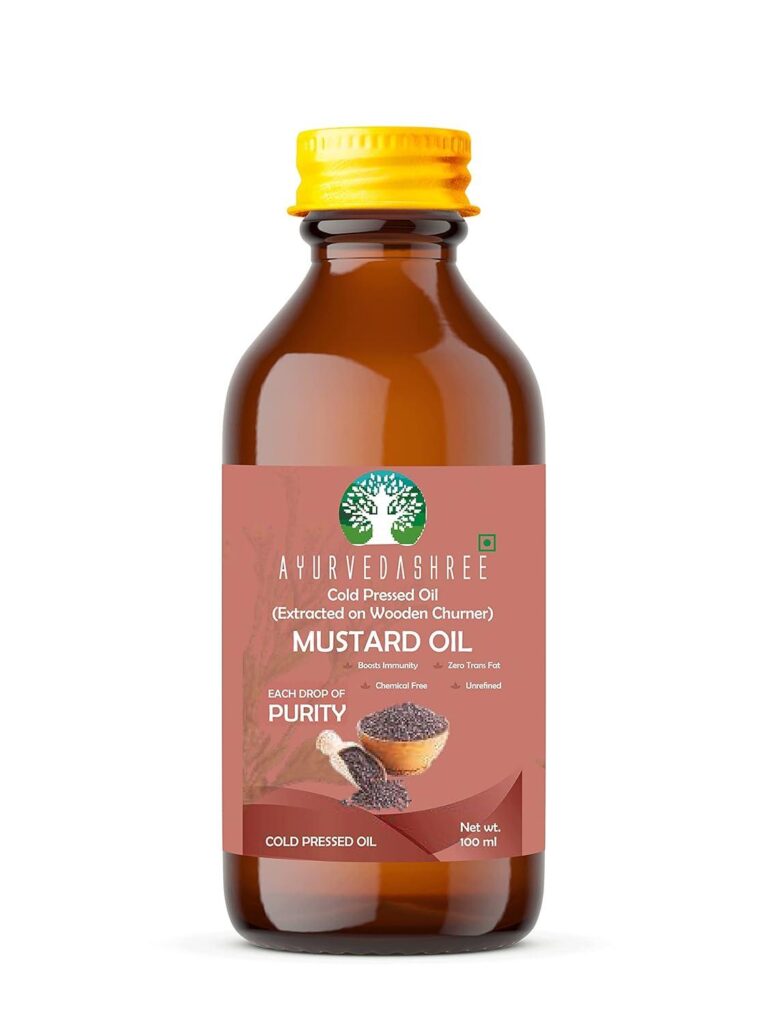 Best Cooking Oil – AYURVEDASHREE Mustard Oil 3.38 fl oz Review