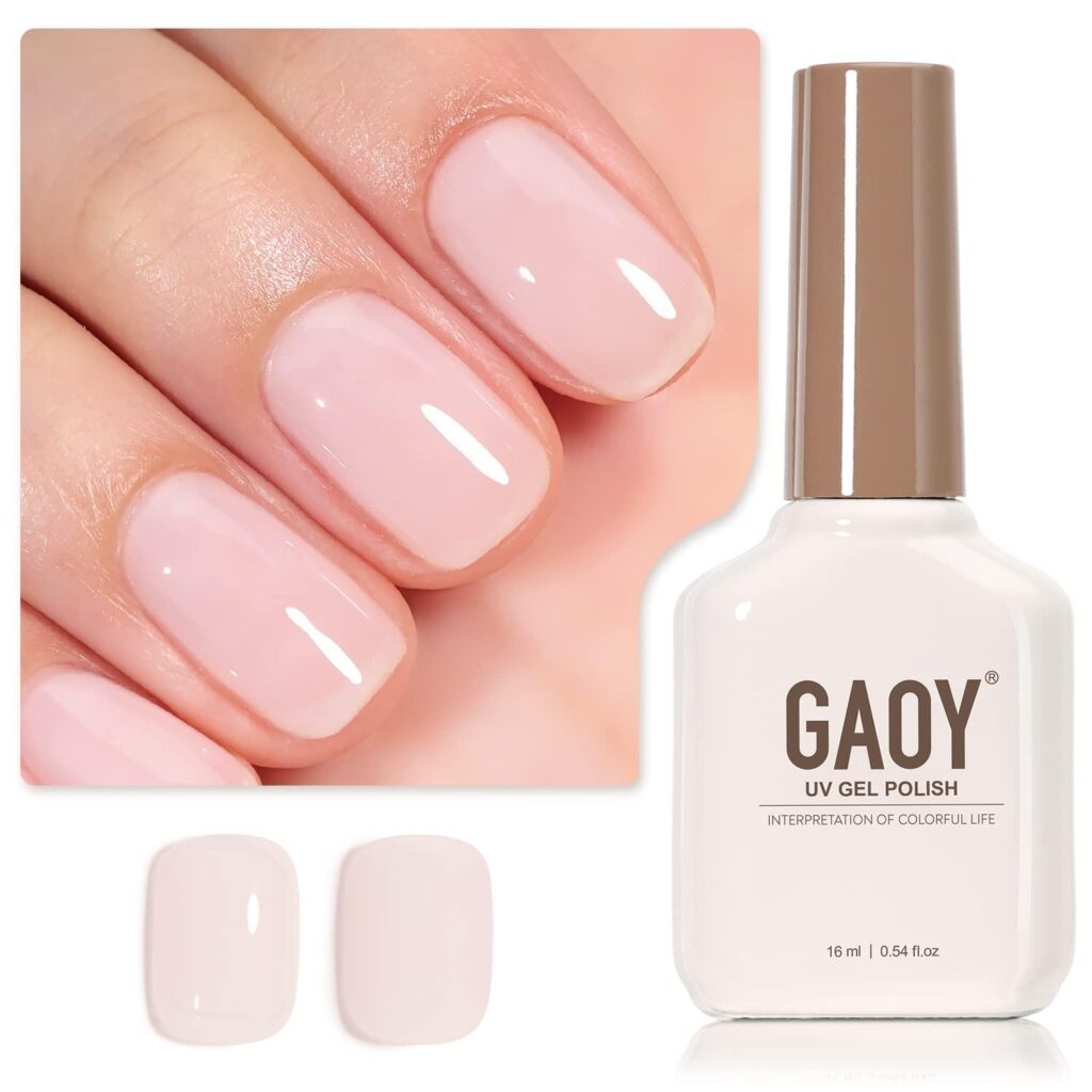 Best Nail Polish – GAOY Sheer Light Pink Gel Nail Polish Review
