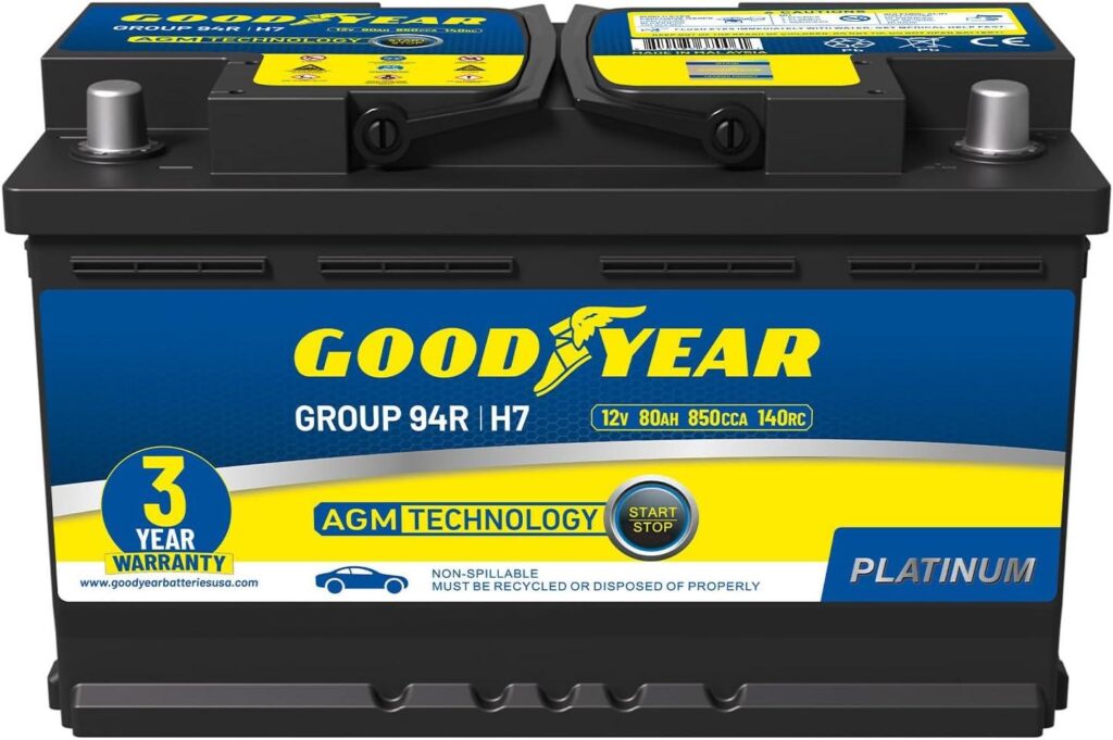 Best Automotive Battery – Goodyear 94R-H7-AGM Review