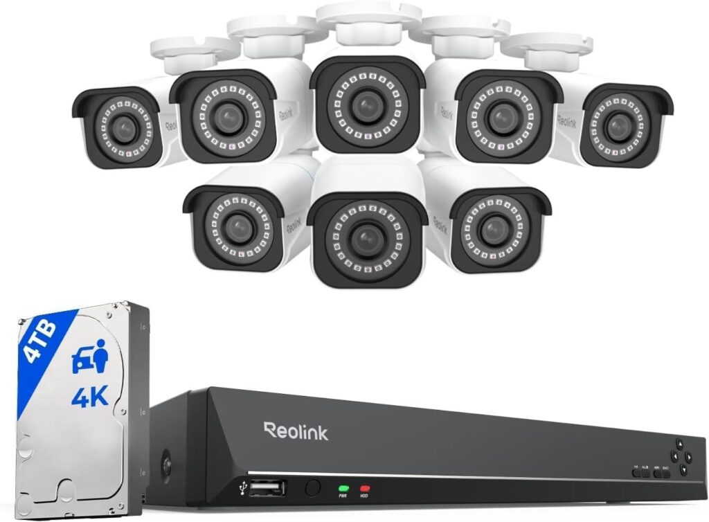 Best Security Camera System – REOLINK 4K RLK16-800B8 Review