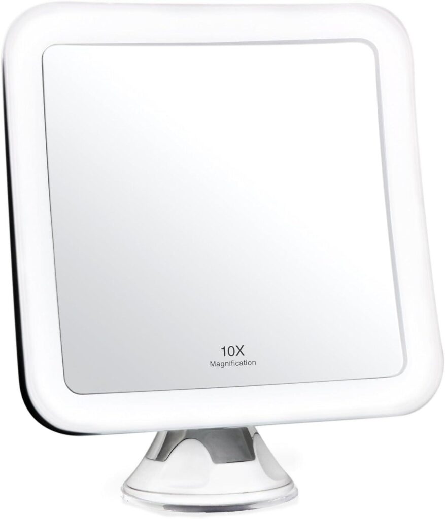 Best Makeup Mirror – Fancii 10X Magnifying Lighted Makeup Mirror Review