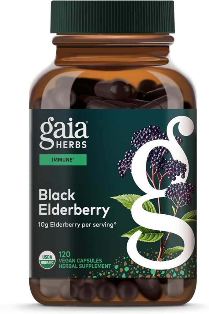 Best Immune Support – Gaia Herbs Black Elderberry Supplement Review