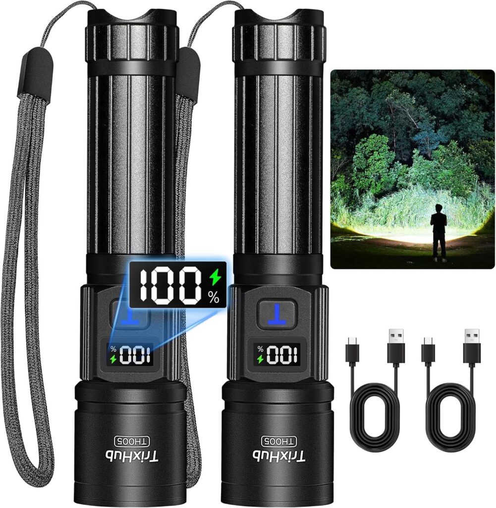 Best Rechargeable Flashlights – Super Bright 2 Pack Review
