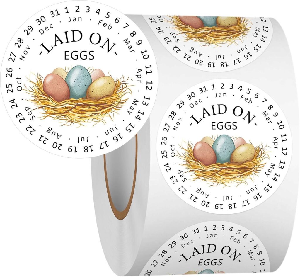 Best Egg Date Stickers – Louise Maelys 500 Pcs Labels Review