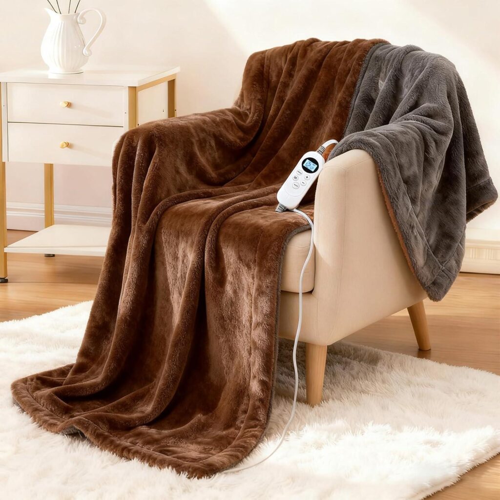 Best Home & Kitchen – Electric Heated Blanket Throw Review