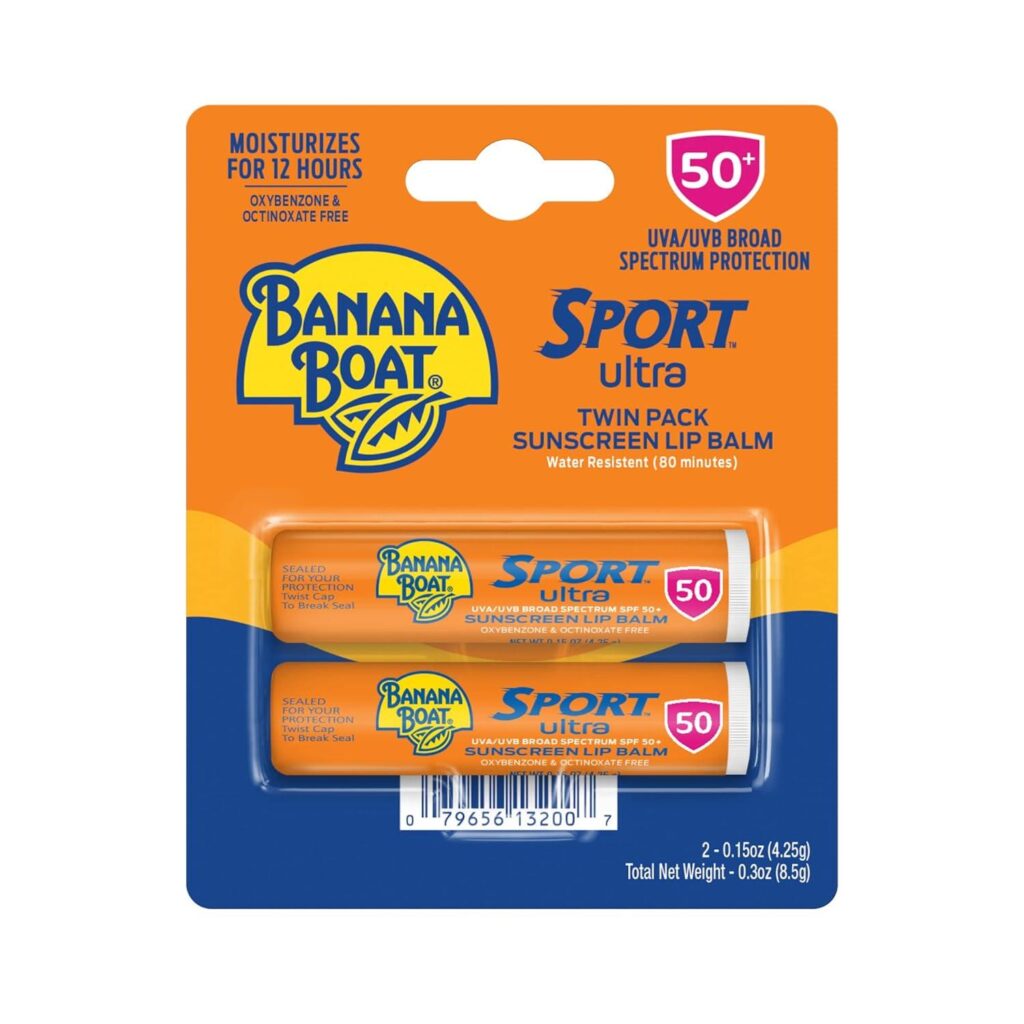 Best Lip Sunscreen – Banana Boat Sport Ultra SPF 50 Twin Pack Review