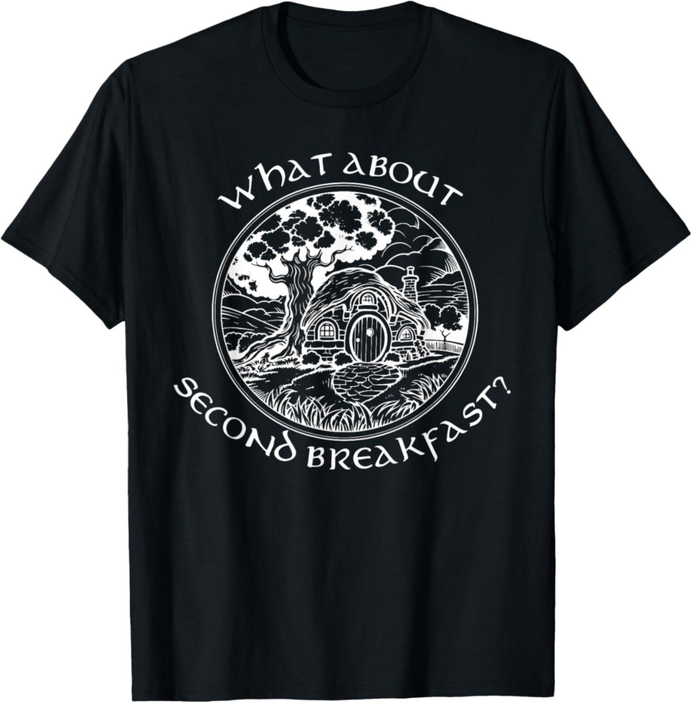Best Novelty T-Shirt – What About Second Breakfast? Funny Design Review
