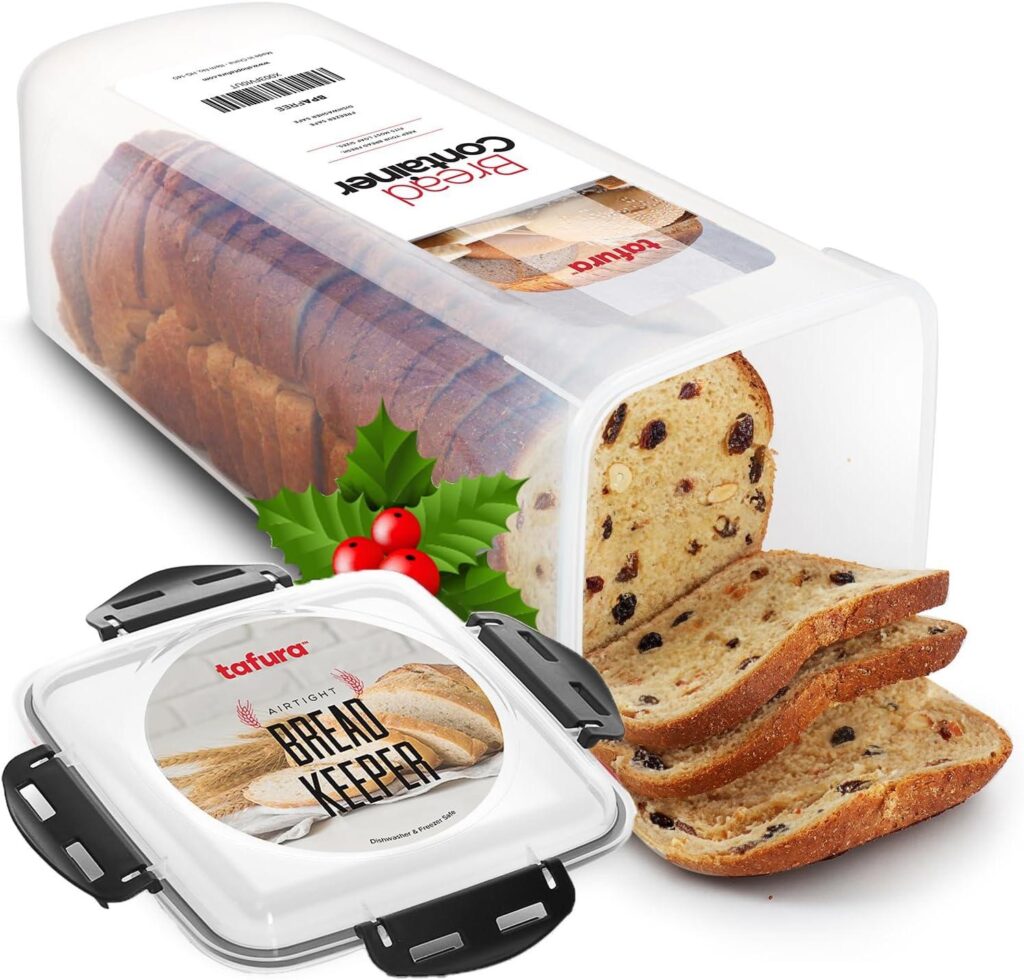 Best Bread Container – Tafura 5.8L BPA Free Plastic Bread Box Review