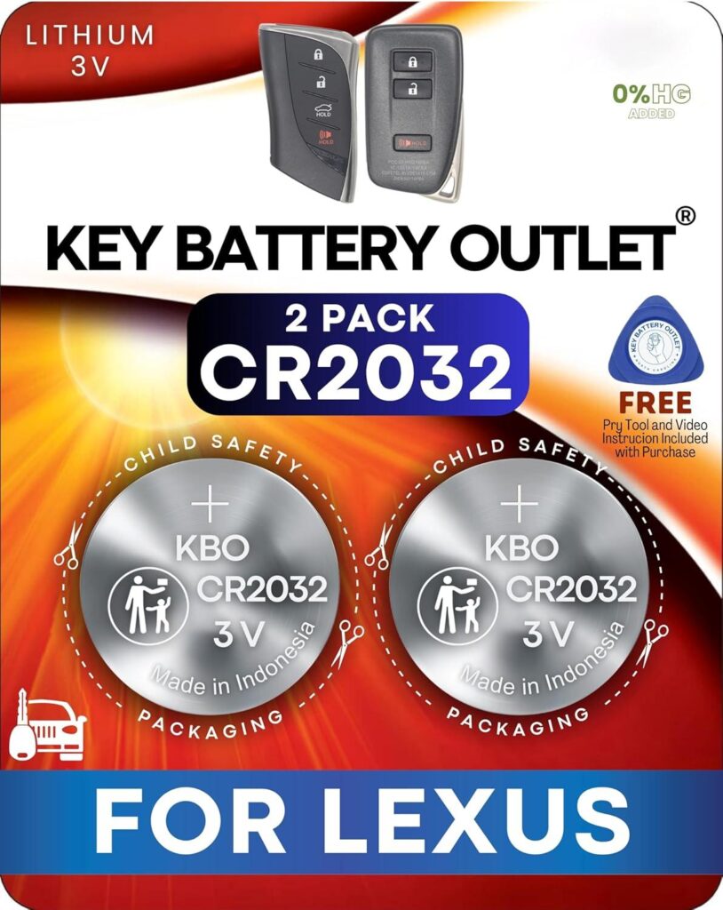 Best Electronics – Key Fob Batteries for Lexus (2-Pack) CR2032 Review