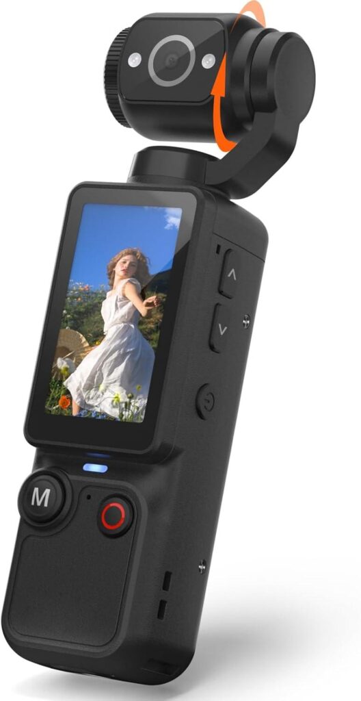 Best Handheld Camera – W & O Vlogging Camera with 180° Lens Review