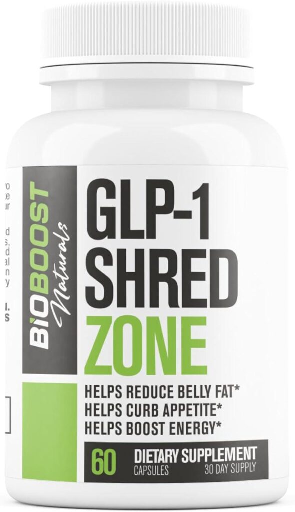 Best Weight Loss Pills – GLP-1 Shred Zone Review (60 Capsules)