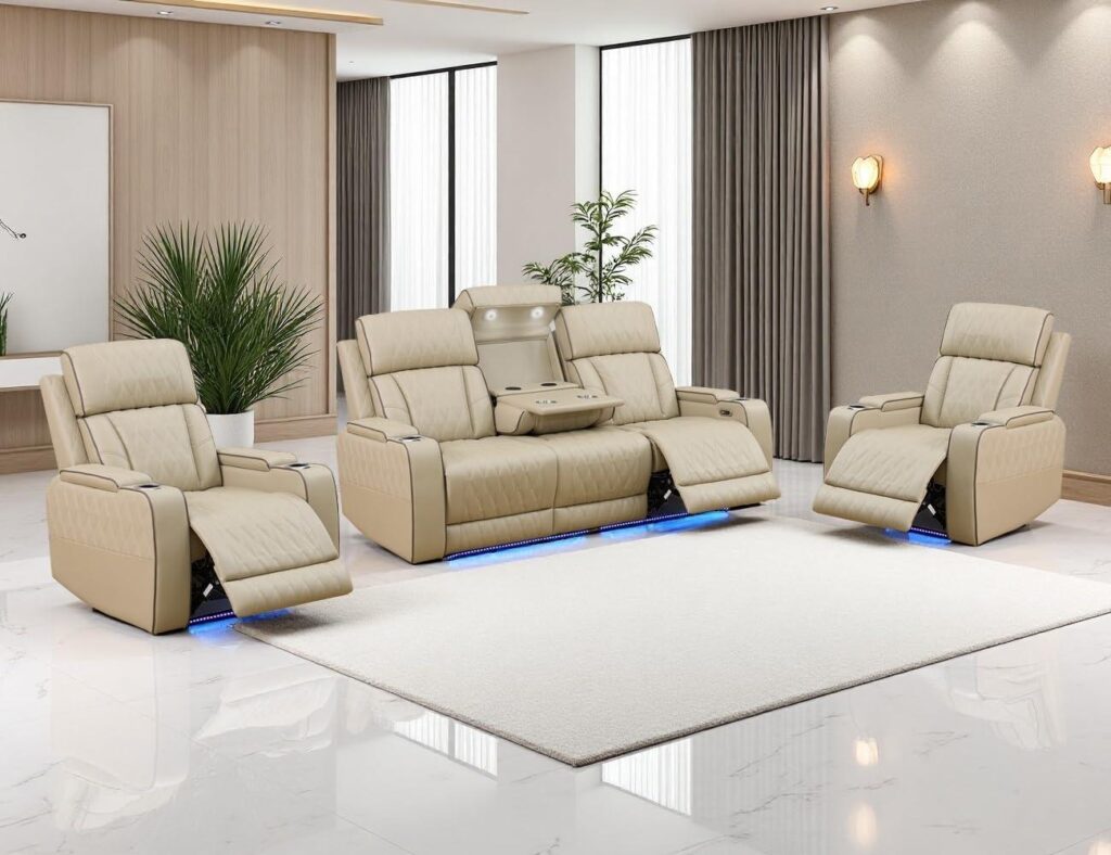 Best Living Room Furniture – Power Recliner Sofa Set Review