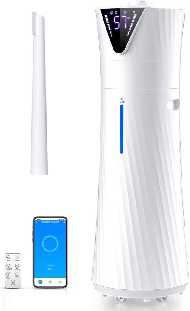 Best Humidifier – 17L/4.5Gal Smart Quiet Ultrasonic Review