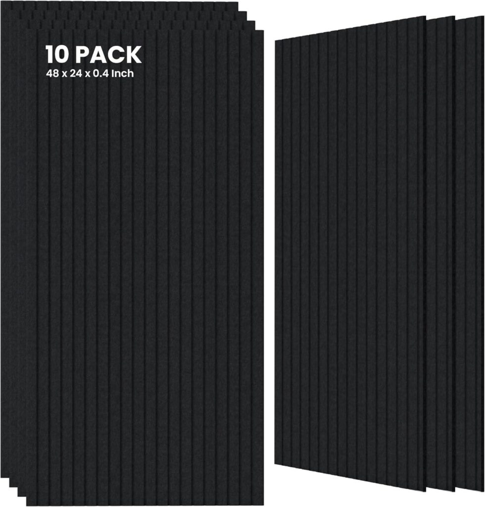Best Soundproofing – 10 Pack Large Acoustic Panels Review