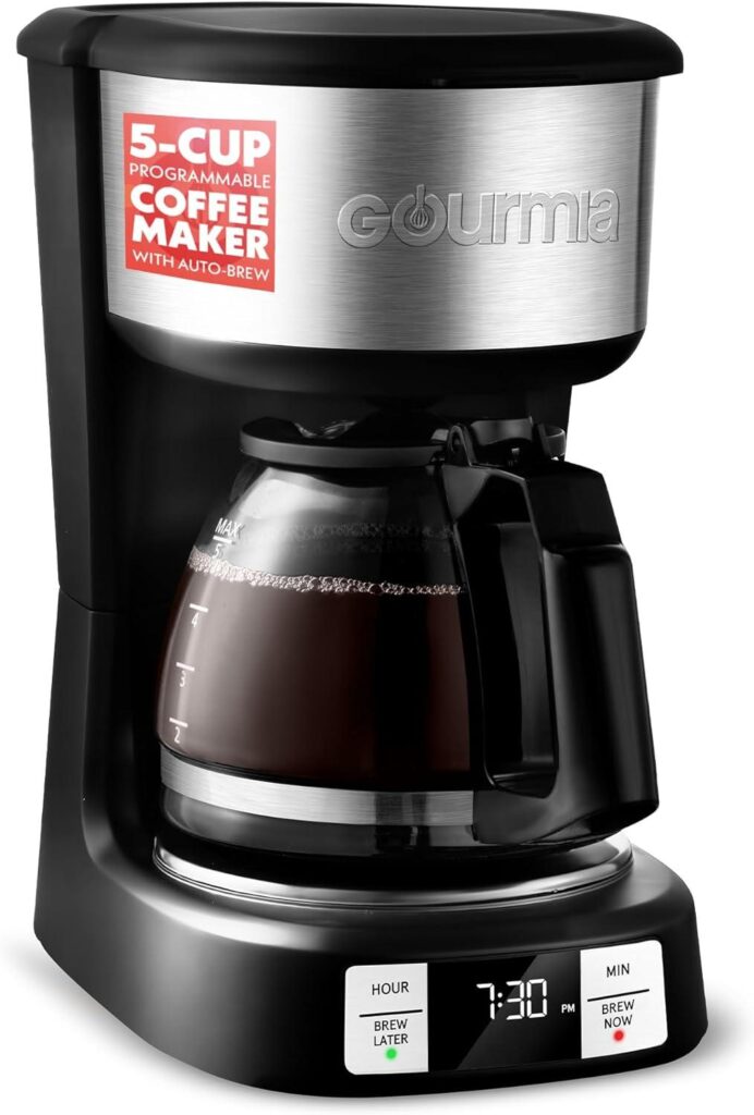 Best Drip Coffee Maker – Gourmia 5-Cup One-Touch Brew Review