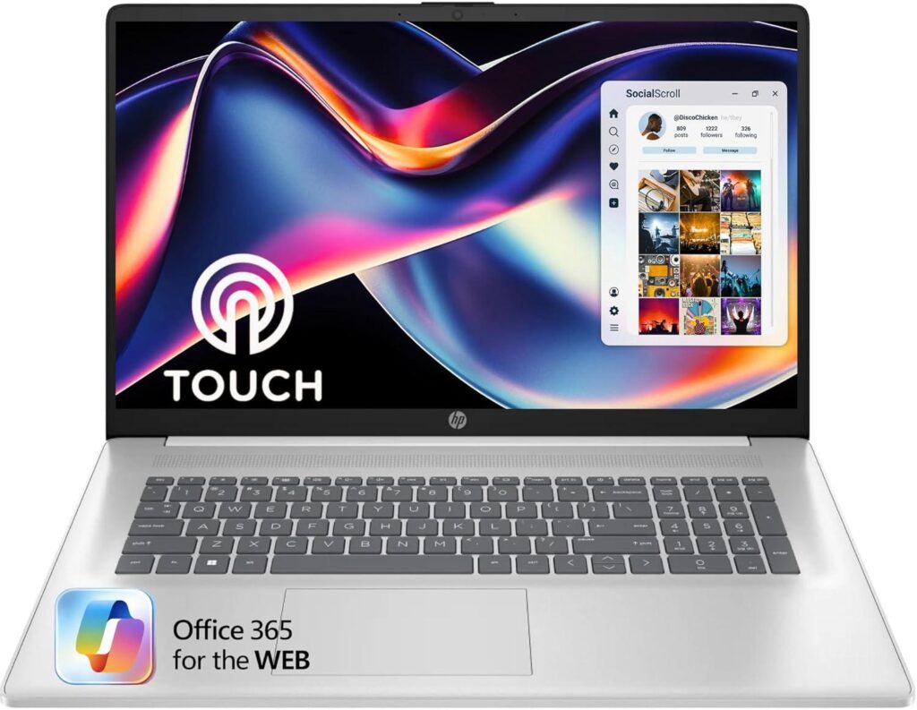 Best Laptop – HP 17.3″ Touchscreen with Ryzen 5 Review