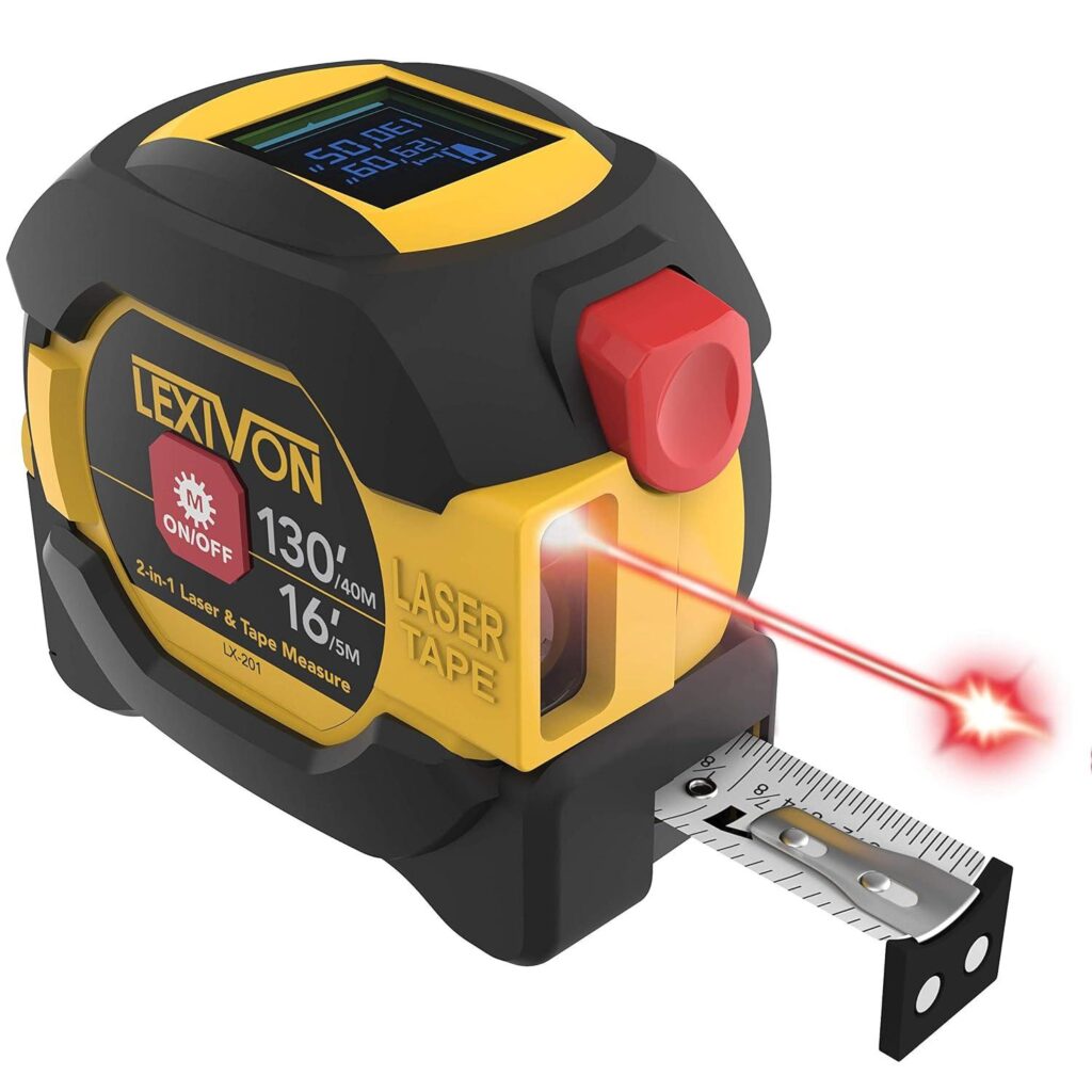 Best Electronics – LEXIVON 2 in 1 Digital Laser Tape Measure Review
