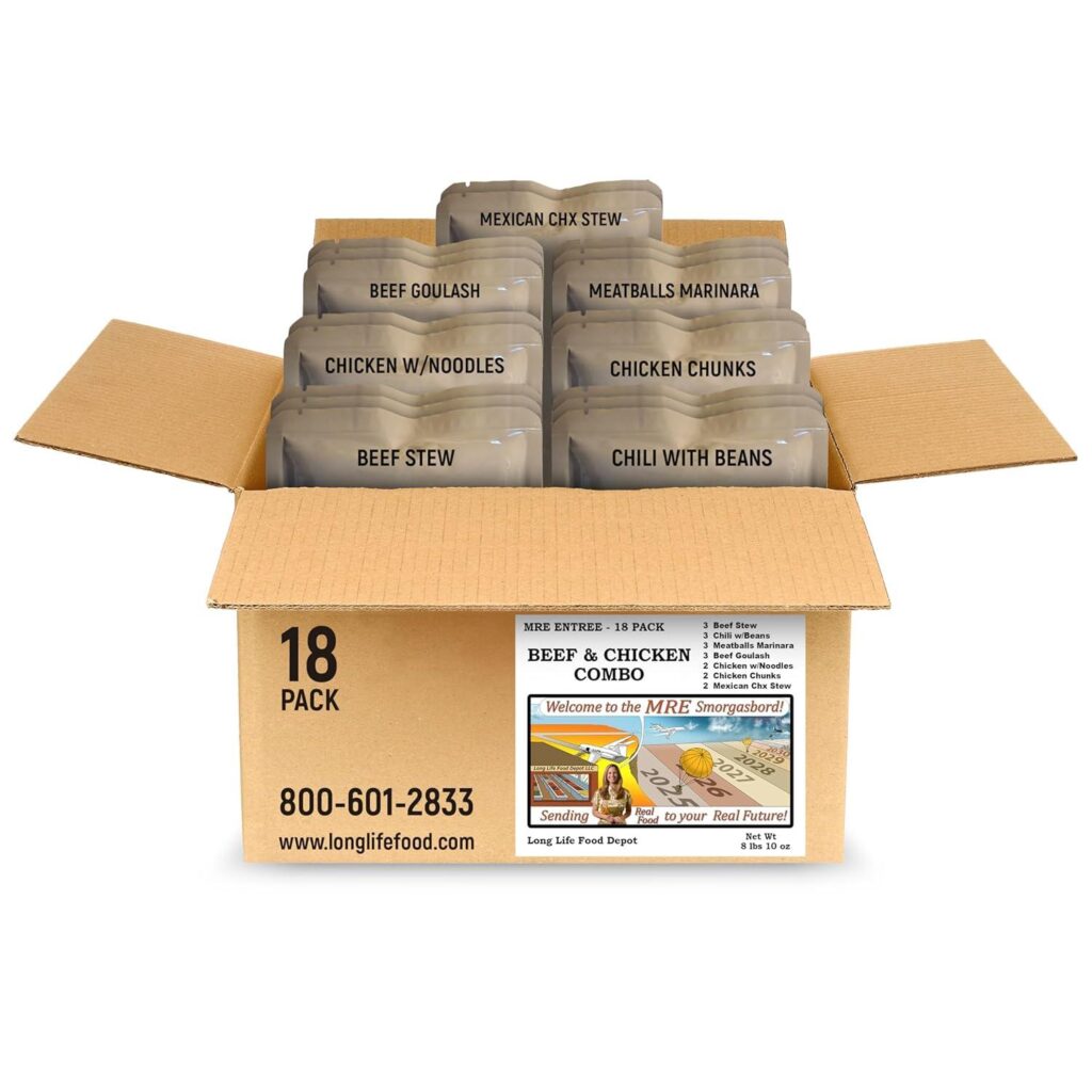 Best MRE Variety Pack – Beef & Chicken Entrees Review