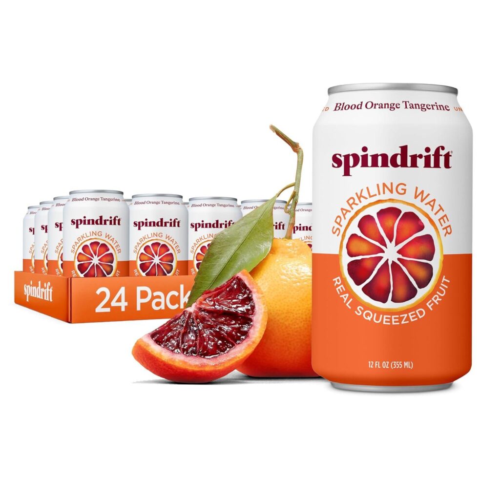 Best Carbonated Water – Spindrift Blood Orange Tangerine Review