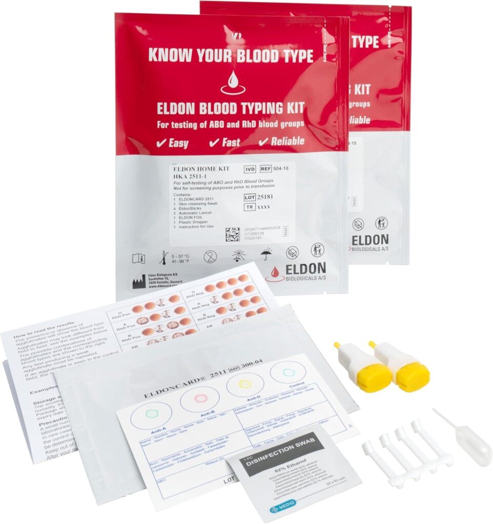 Best Home Health Test – Eldoncard Blood Typing Kit Review