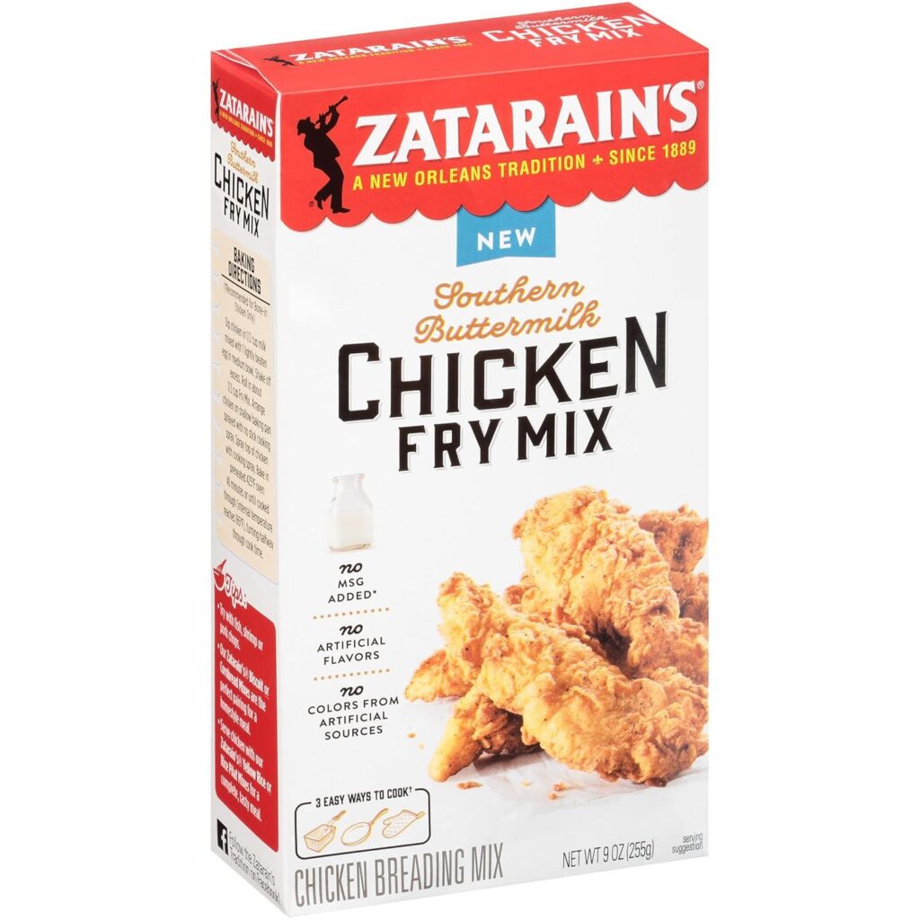 Best Cooking Coating – Zatarain’s Southern Buttermilk Chicken Fry Mix Review
