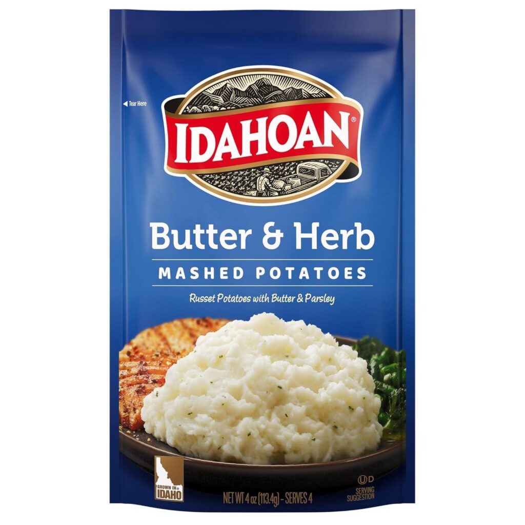 Best Mashed Potatoes – Idahoan Mashed Potatoes, Butter & Herb Review