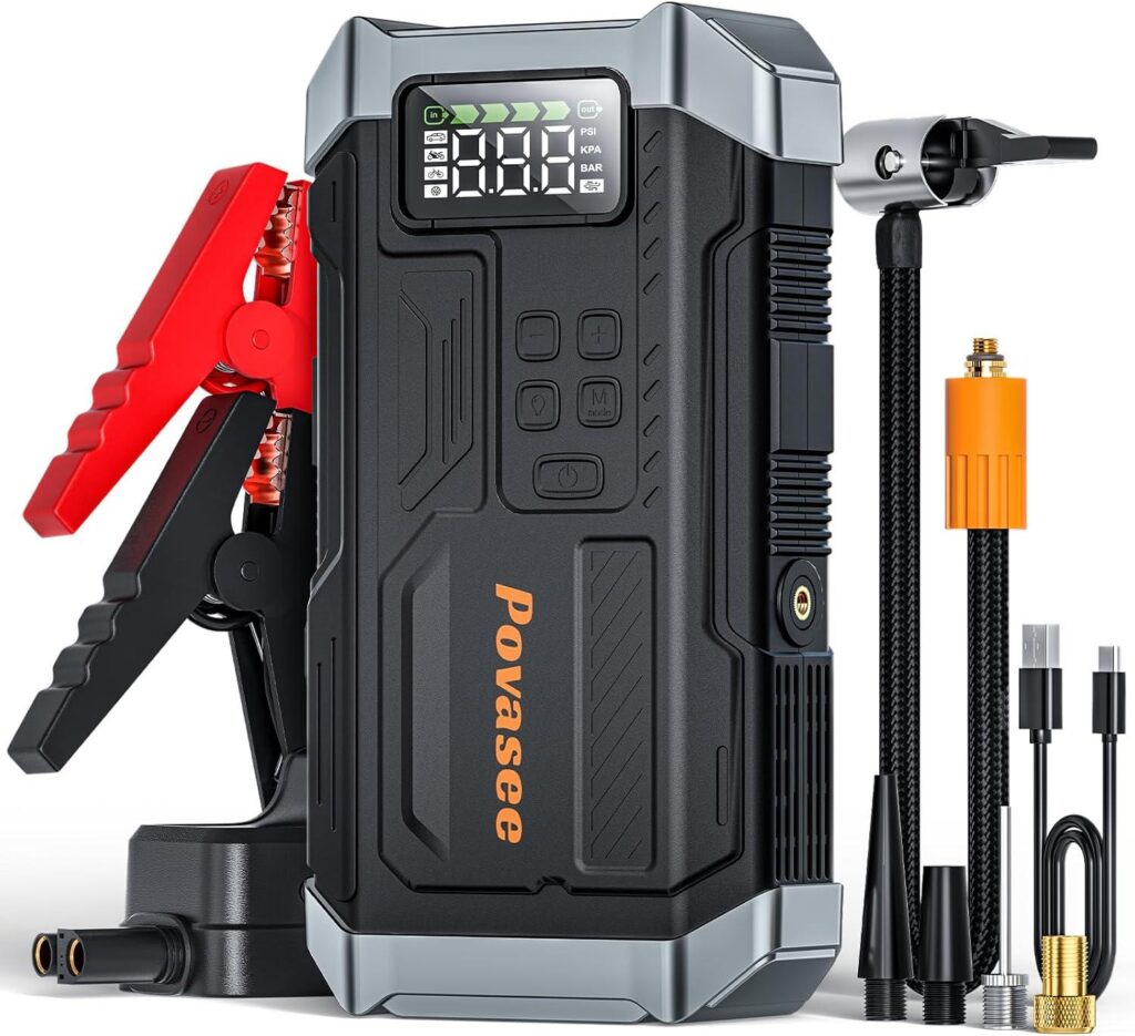Best Automotive – [2026NEW Model] 5000A Jump Starter with Air Compressor Review