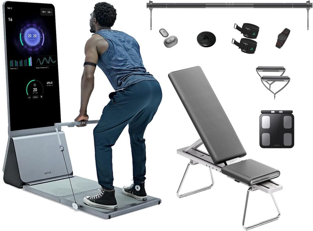 Best Home Gym – AEKE Smart Home Gym System: Fitness Mirror K1 Review