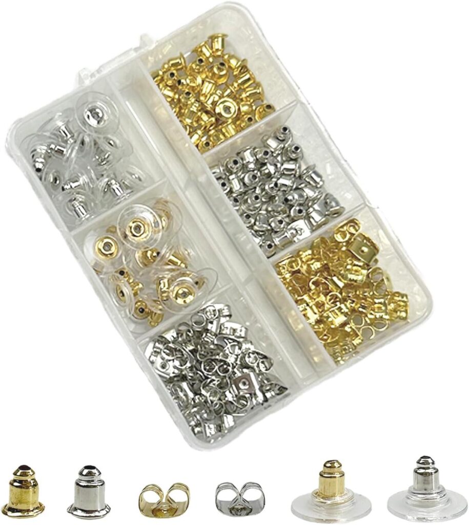 Best Earring Backs – 6 Styles 170 Pcs, Hypoallergenic Metal Review