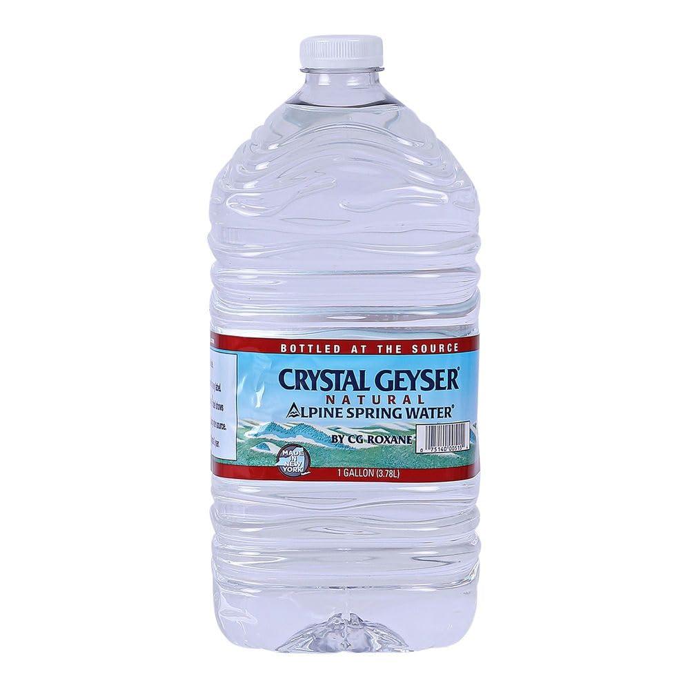 Best Spring Water – Crystal Geyser, Alpine Spring Water Review