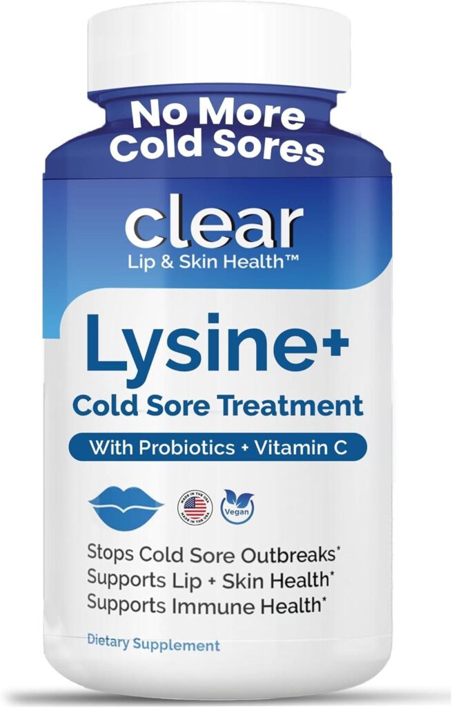 Best Cold Sore Treatment – Lysine with Probiotics & VIT C Review