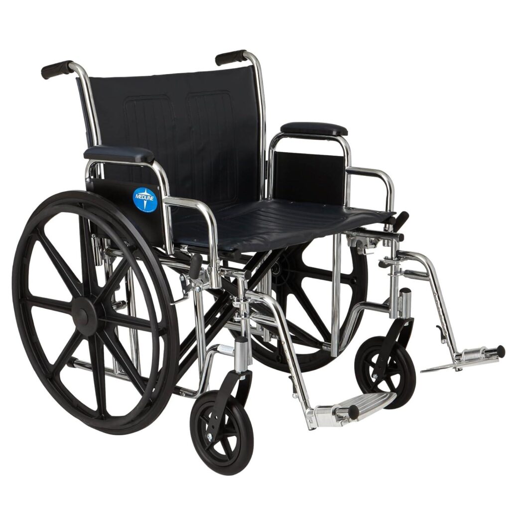 Best Bariatric Wheelchair – Medline Excel Extra-Wide Review