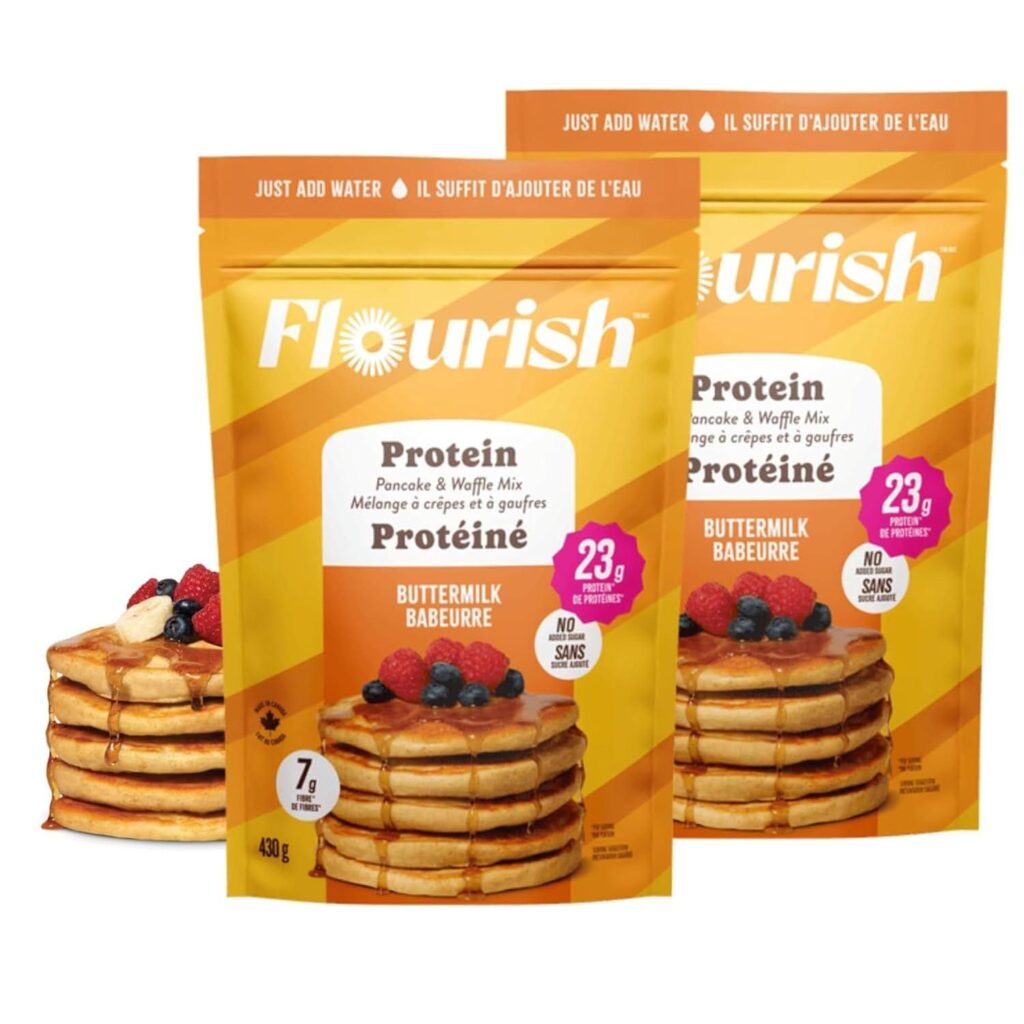 Best Protein Pancake Mix – Flourish Protein Pancake & Waffle Review