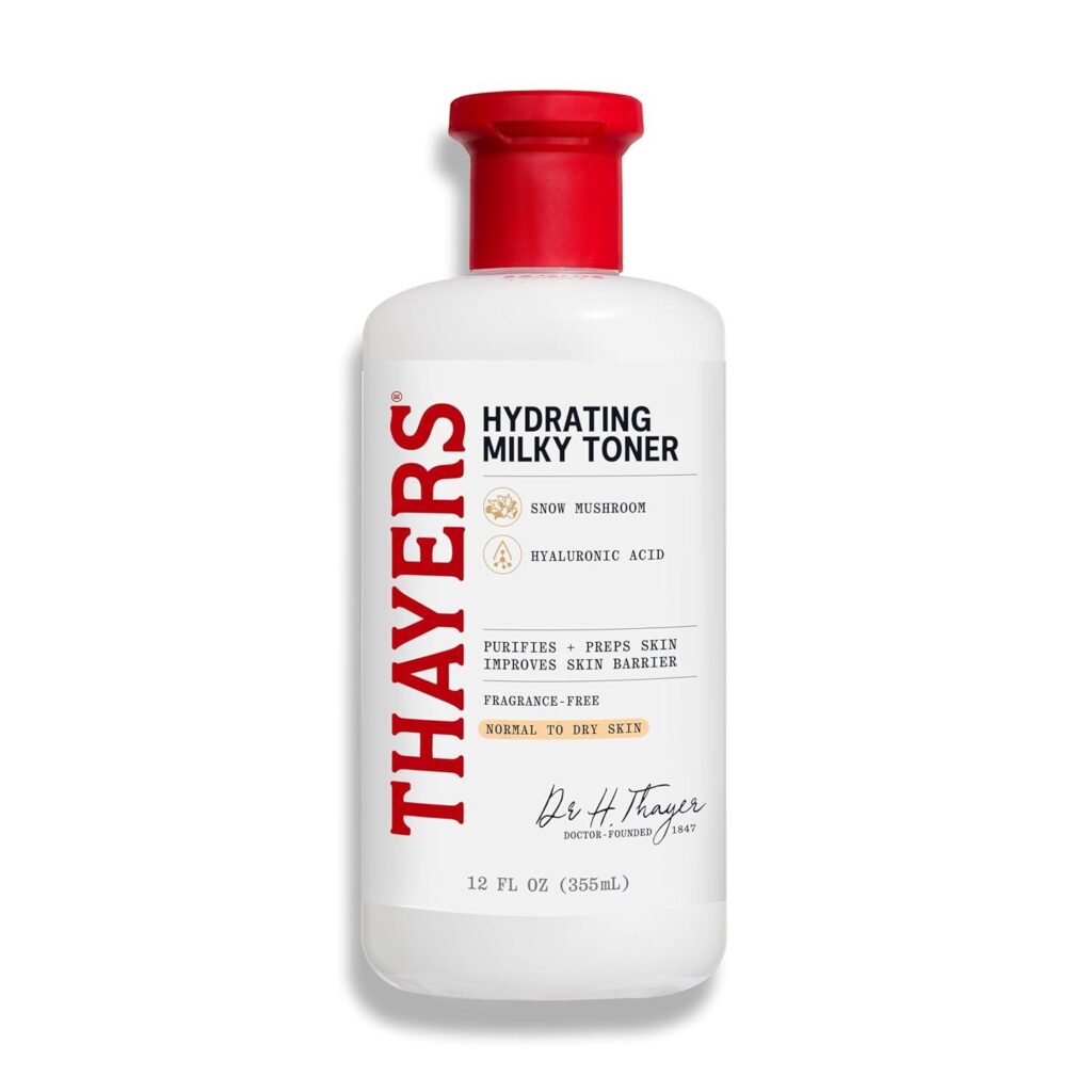 Best Hydrating Toner – THAYERS Milky Face Toner Review