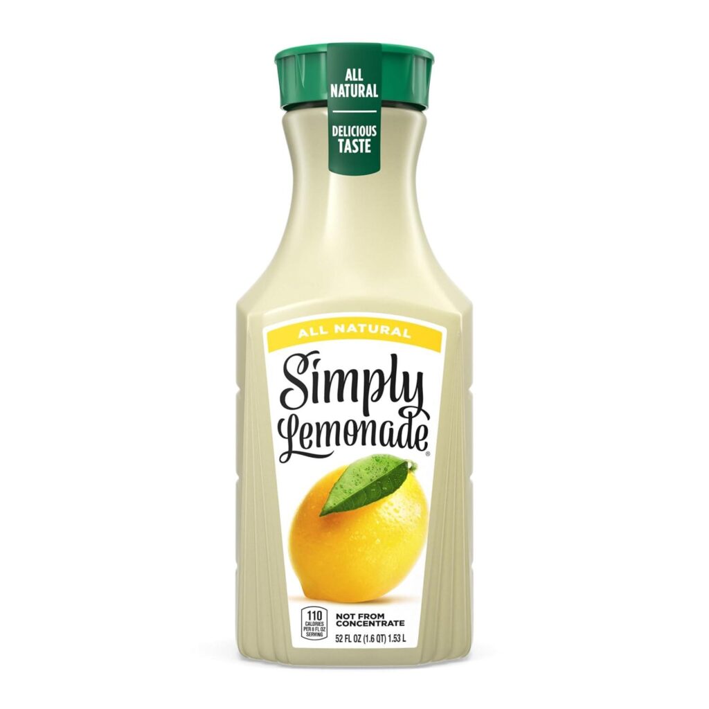 Best All-Natural Juice – Simply Lemonade All Natural Review