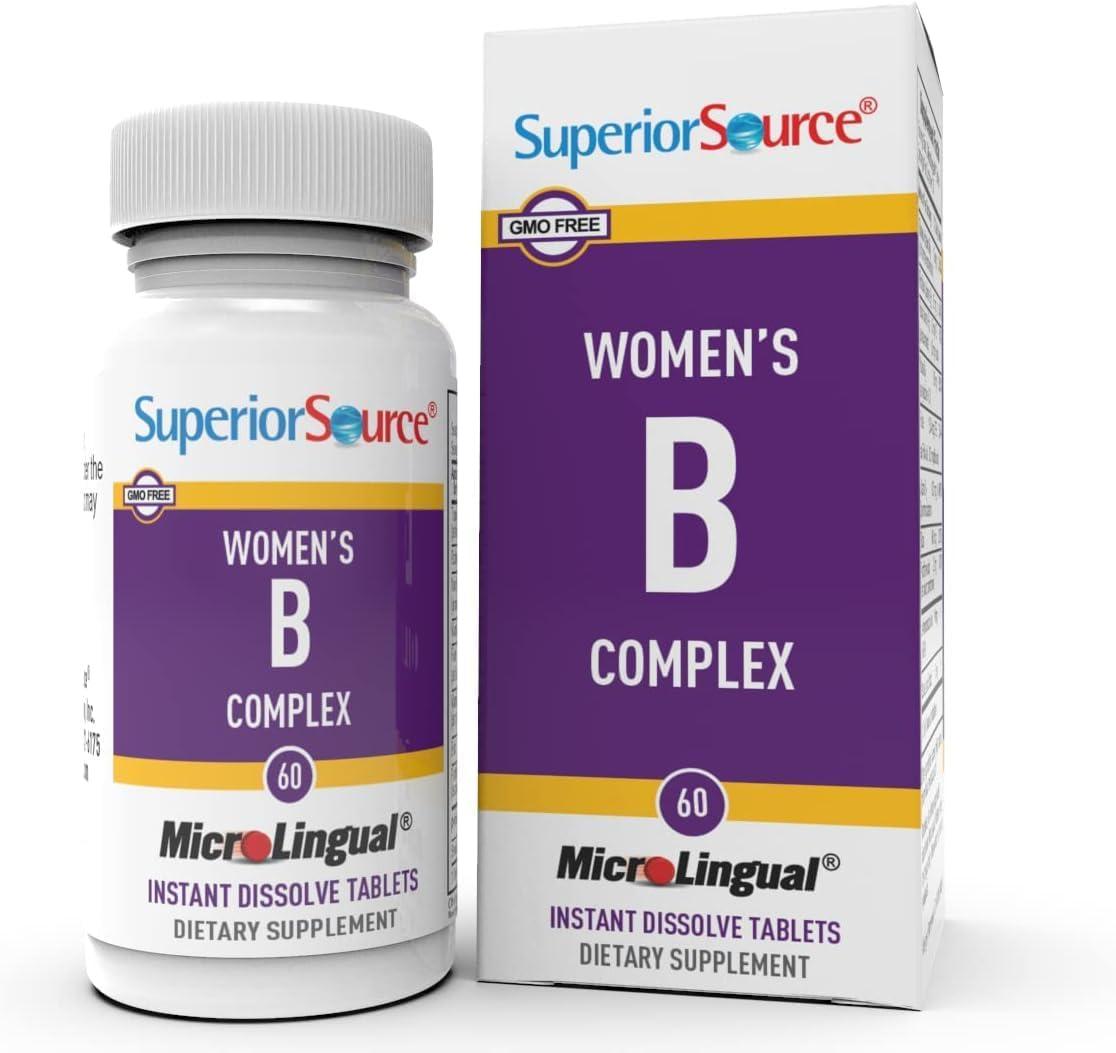 Surprising B Complex Power: Sublingual Tabs for Women's Energy & Heart Health