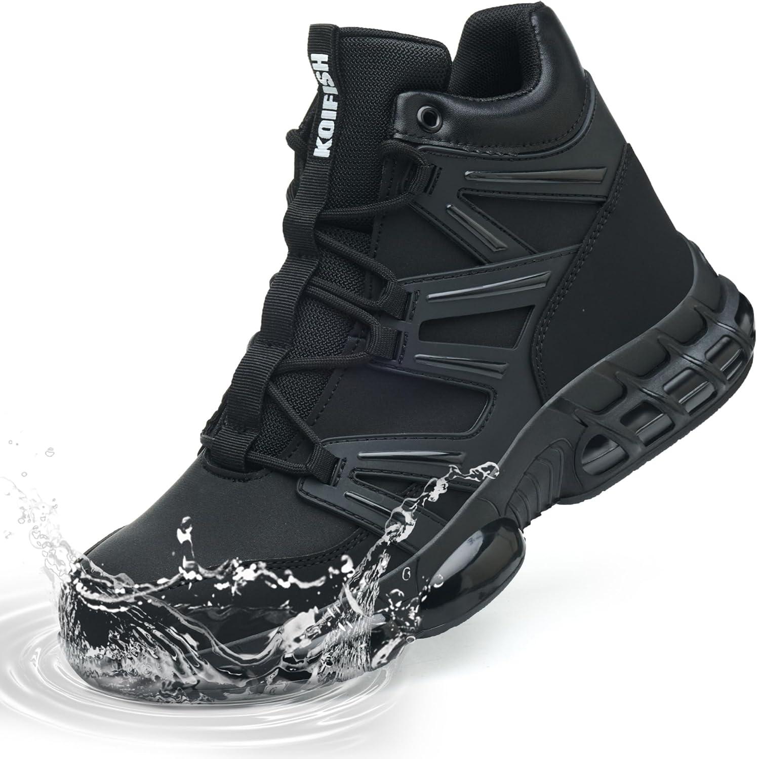 Tested: Waterproof Steel Toe vs. Air Cushion Non-Slip - Construction Safety