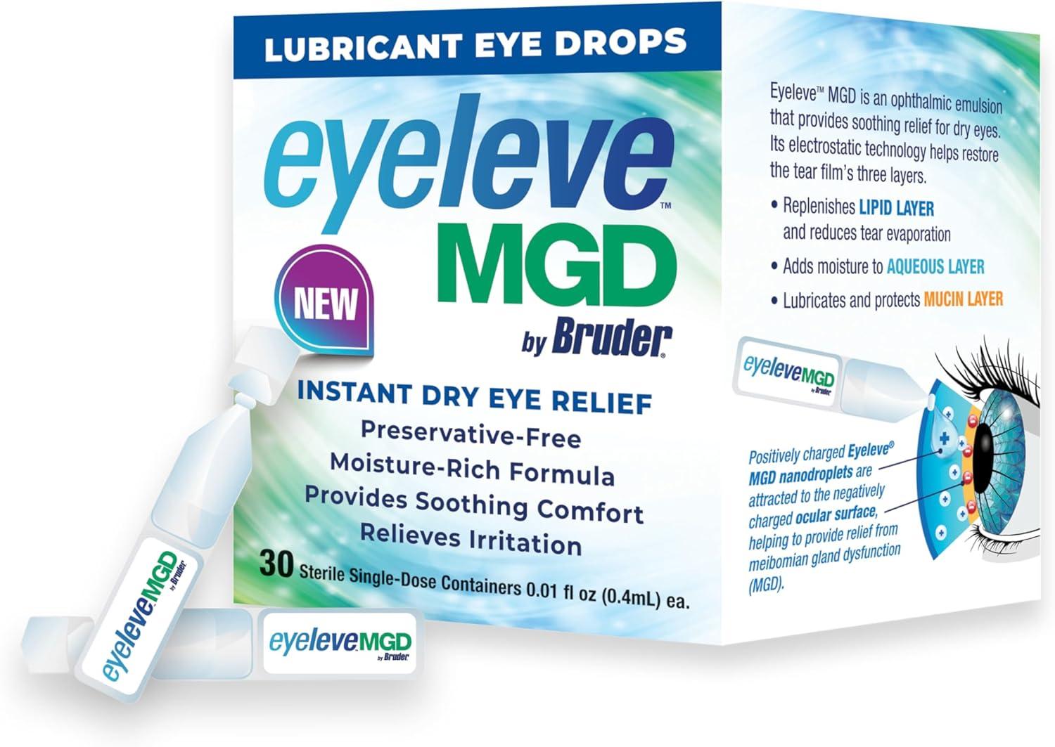 Eyeleve MGD Showdown: Preservative-Free & Single-Dose vs. Rival Eye Drops