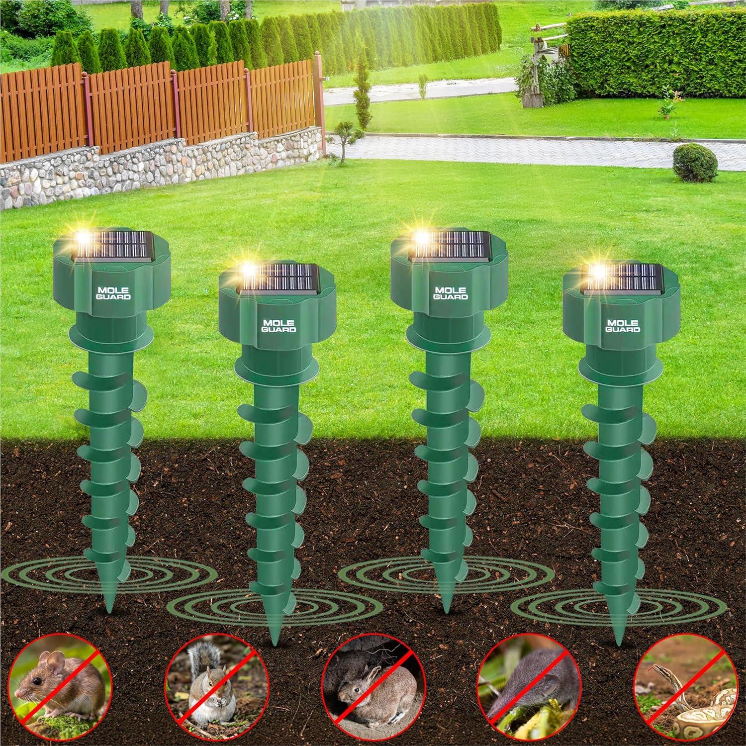 Solar-Powered Mole Repellent Tested: Eco-Friendly Barrier for Lawns & Gardens
