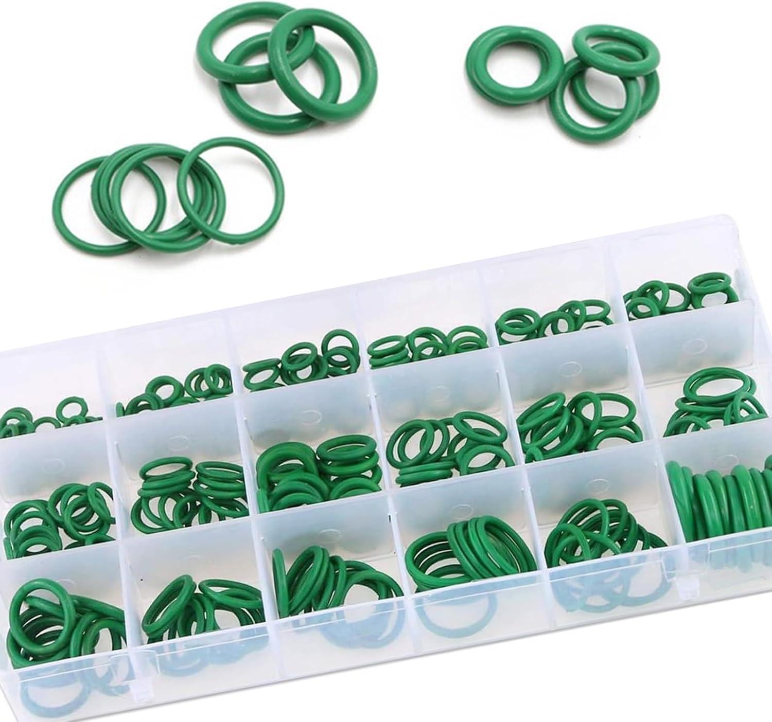 Surprising High-Temp & Waterproof O-Rings for Car Compressors - 18 Sizes in One Kit