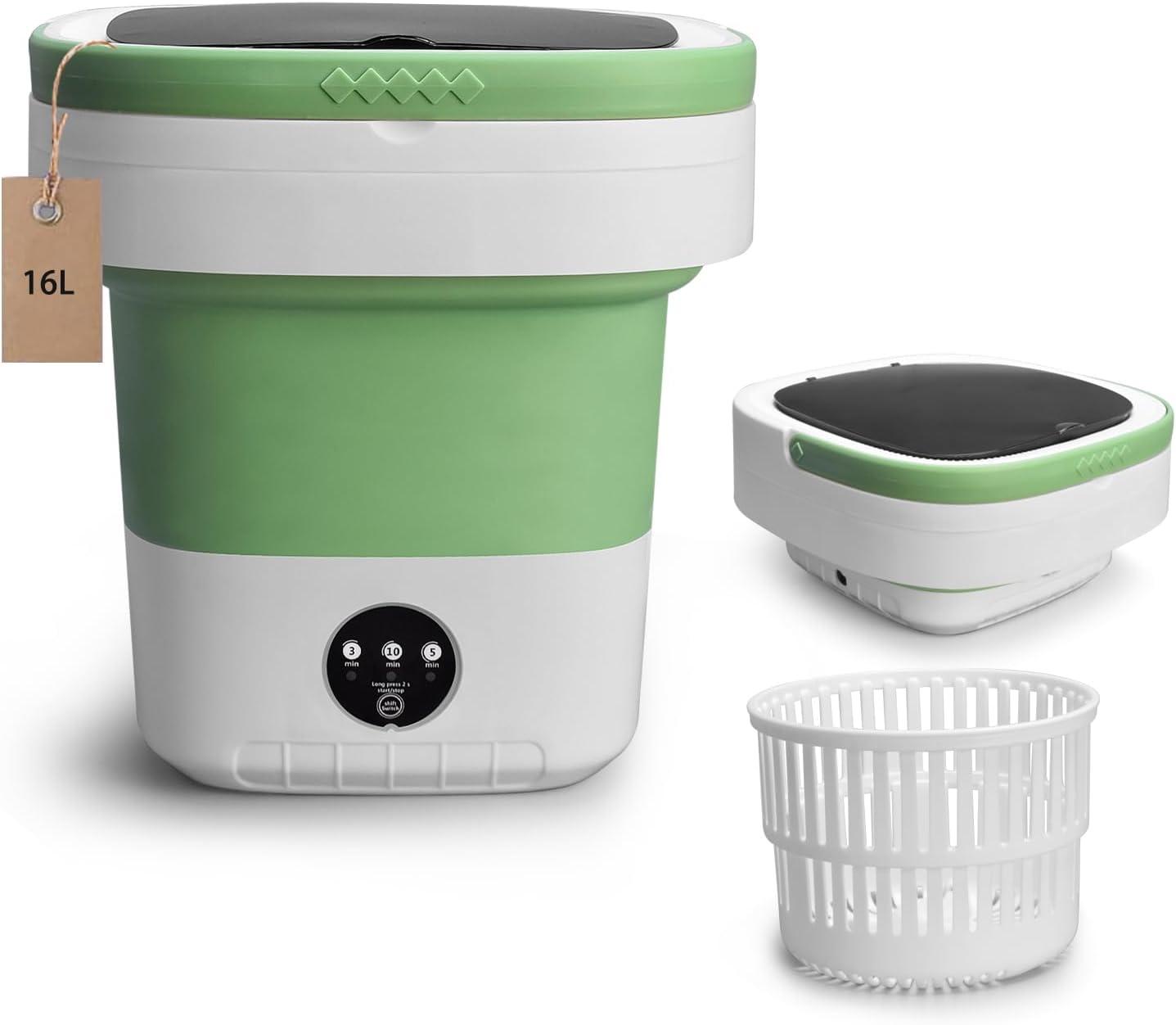 Showdown: 16L Foldable Washer's 3 Modes vs. Compact Design Tested for Travel