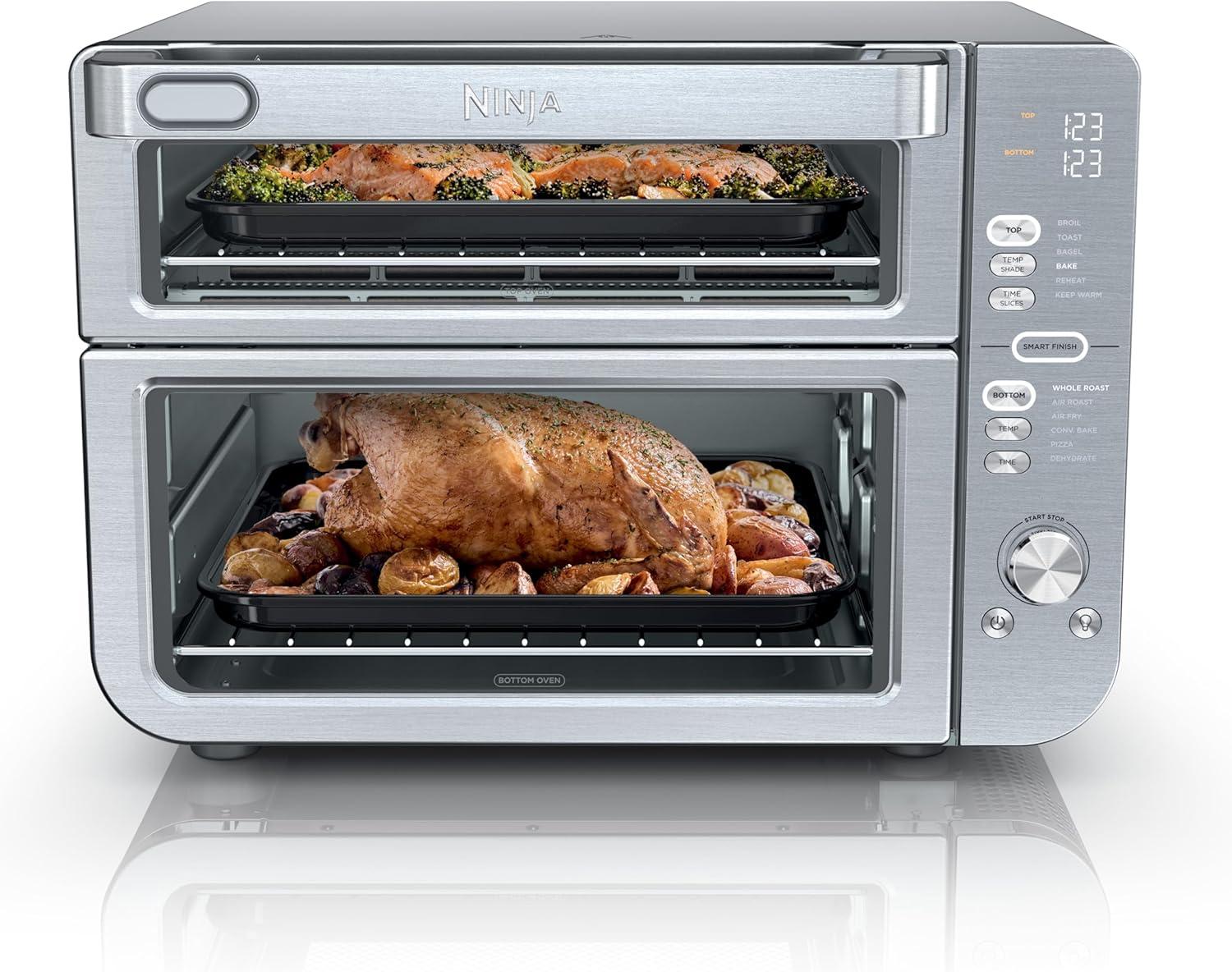 Surprising Air Fryer Benefit: Ninja's DualZone Tech Cooks 2 Meals, 60-Min Warm-Up (Family-Friendly, 4.5lb Capacity)
