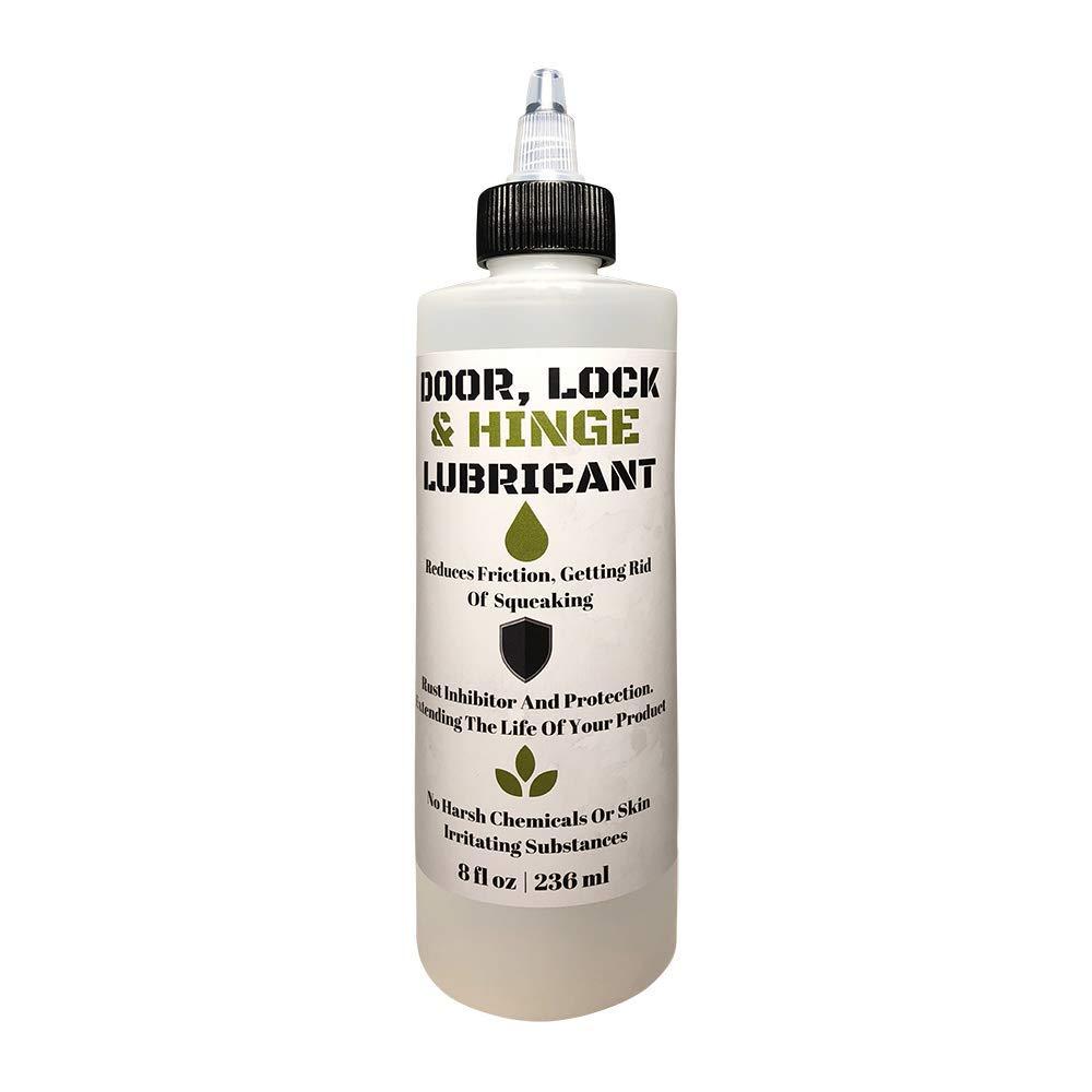 Door, Lock, and Hinge Lubricant Tested for Stiff Hinges-Seasonal Use