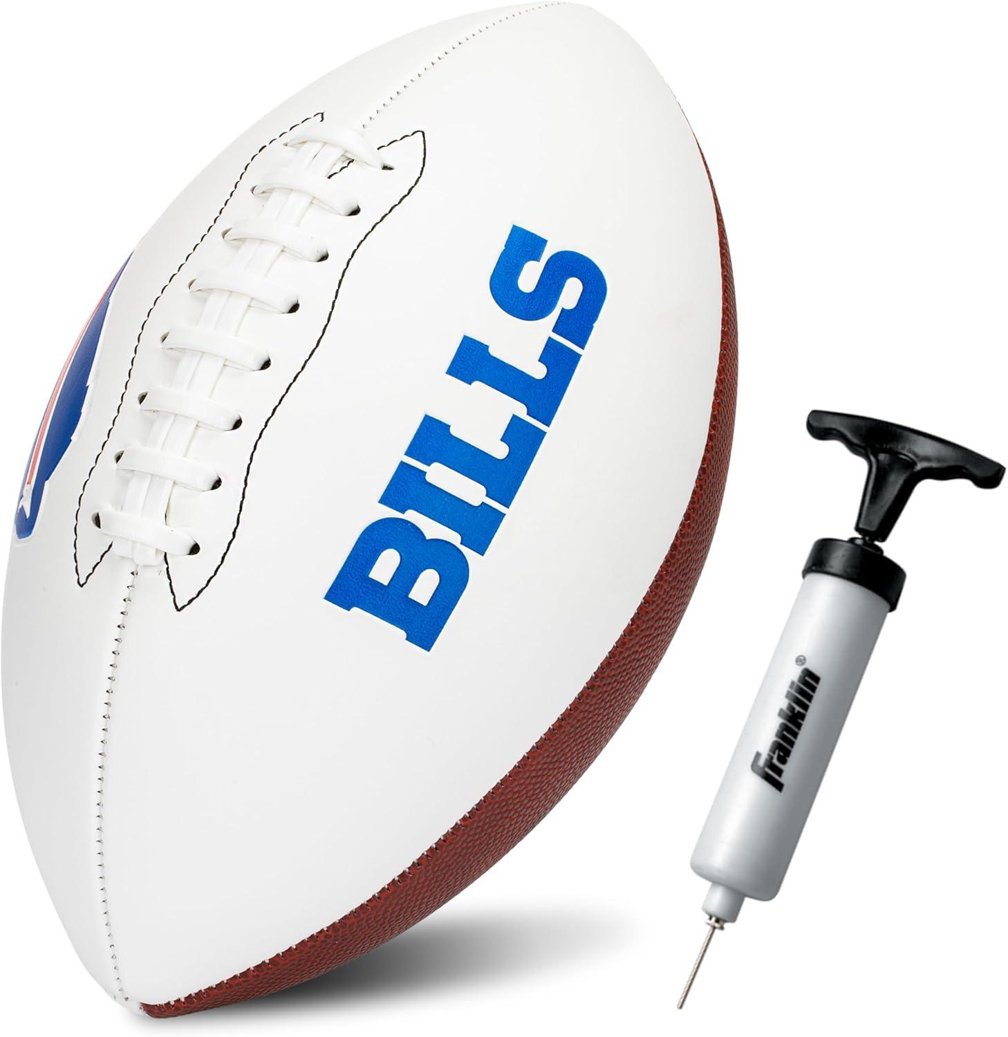Franklin Sports NFL Autograph Football: White Panel Design Tested Versus Generic Models for Autograph Enthusiasts