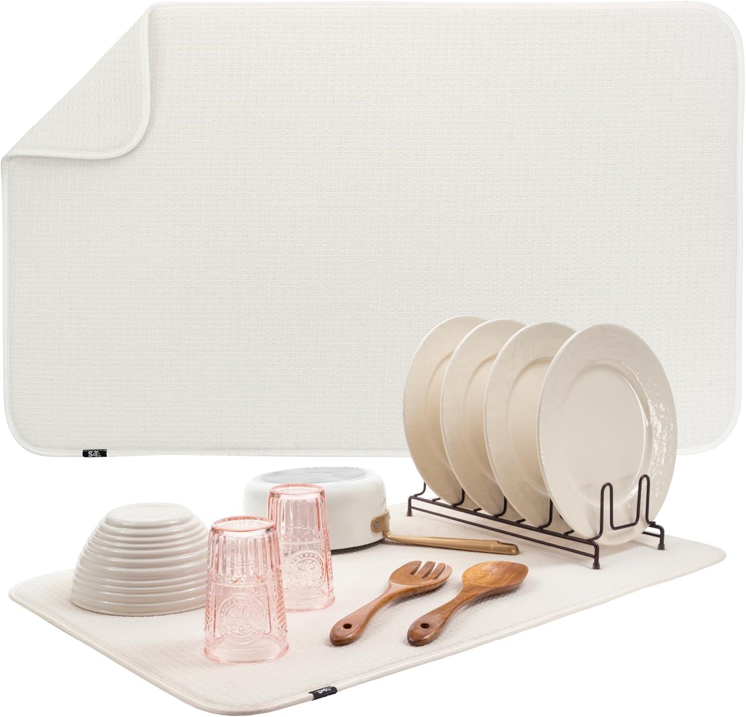 Jumbo 18"x30" Mat Showdown: Absorbent Microfiber, Cream vs. Regular?