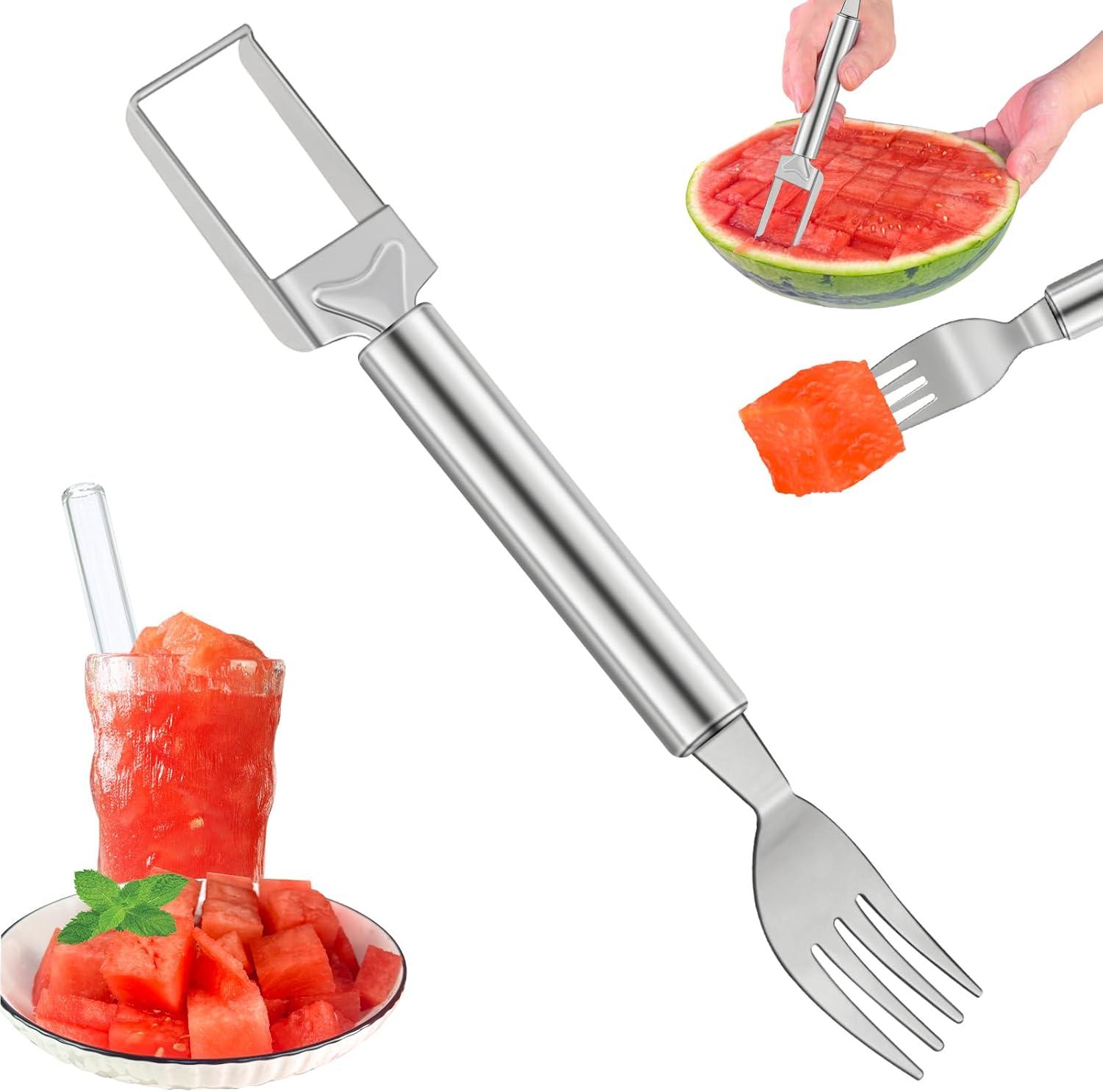 Surprising 3-in-1 Watermelon Cutter for Clean, Quick Snack Prep
